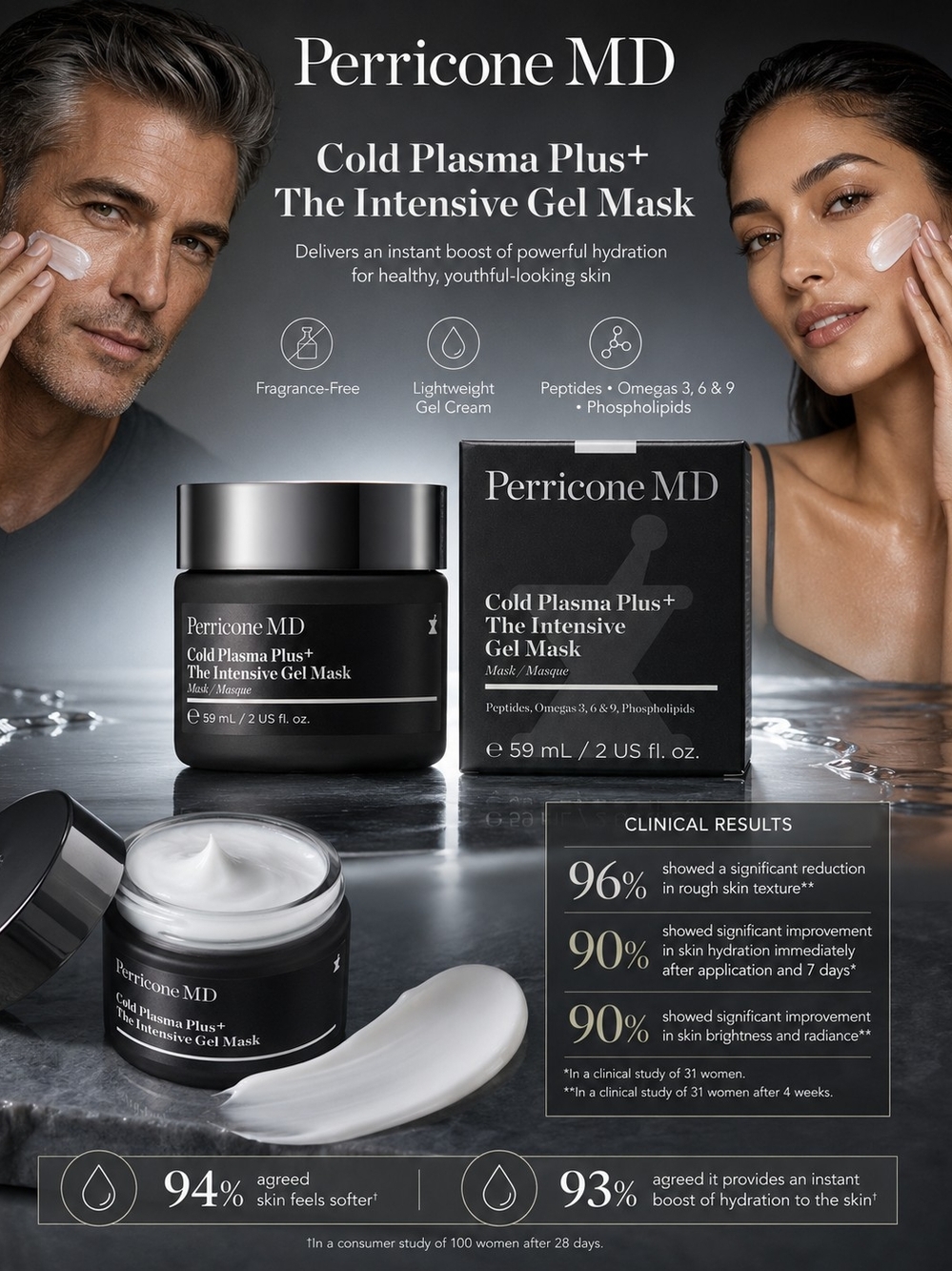 Perricone MD Cold Plasma Plus+ The Intensive Gel Mask